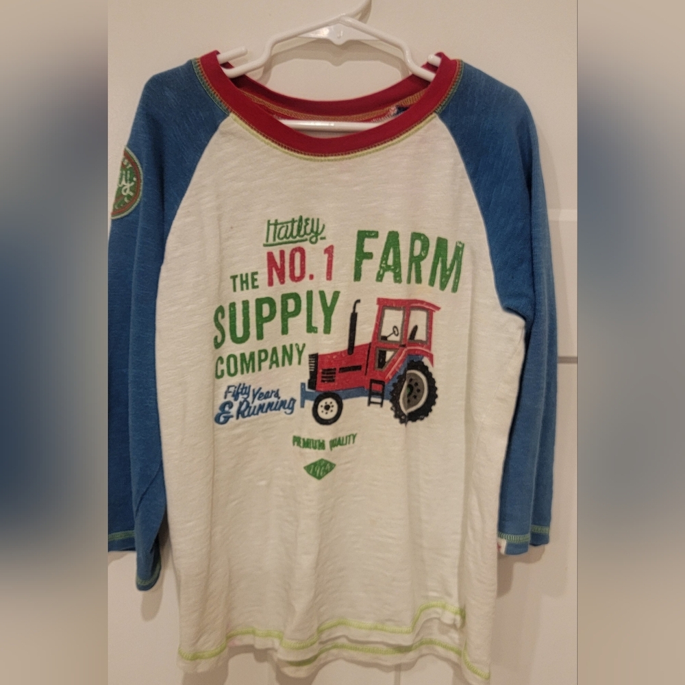 Hatley boys Tractor shirt